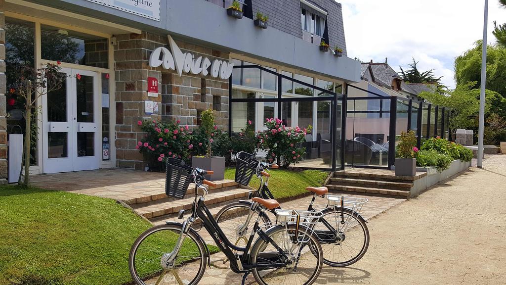 Hotel Sports & Spa - La Voile D'Or Sables-dʼOr-les-Pins Exterior foto